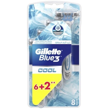 Gillette Blue3 Cool 8 Stück