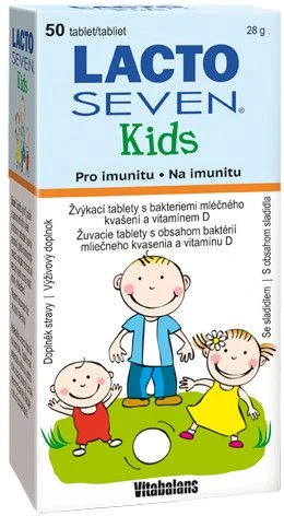 Vitabalans Oy Lactoseven Kids Kautabletten 50 Stück