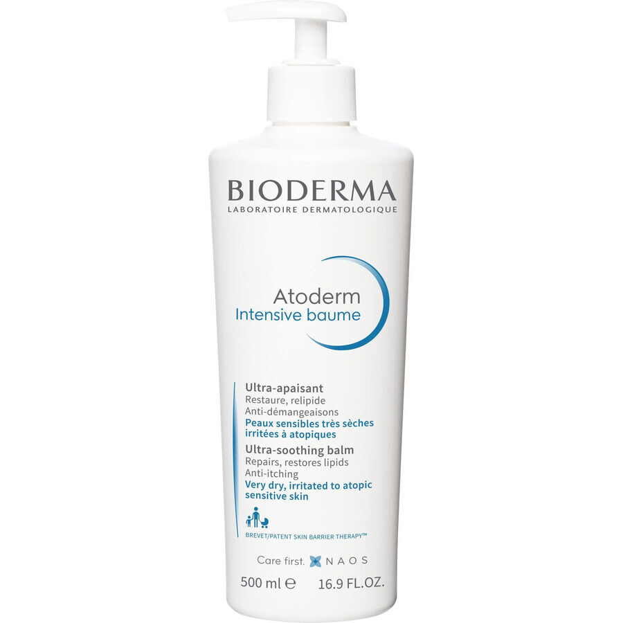 Bioderma Atoderm Intensiver Körperbalsam für atopische und sehr trockene Haut 500 ml