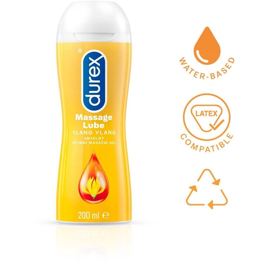 Durex Intim-Massage-Gel 2in1 Ylang Ylang 200 ml