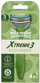 Wilkinson Sword Xtreme3 ECO Einwegrasierer gr&#252;n 4 St&#252;ck