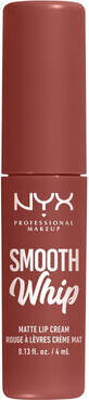 NYX Professional Makeup Glatte Peitsche Glatte Peitsche Matte Lip Cream 03 Late Foam Matte Liquid Lipstick, 4 ml