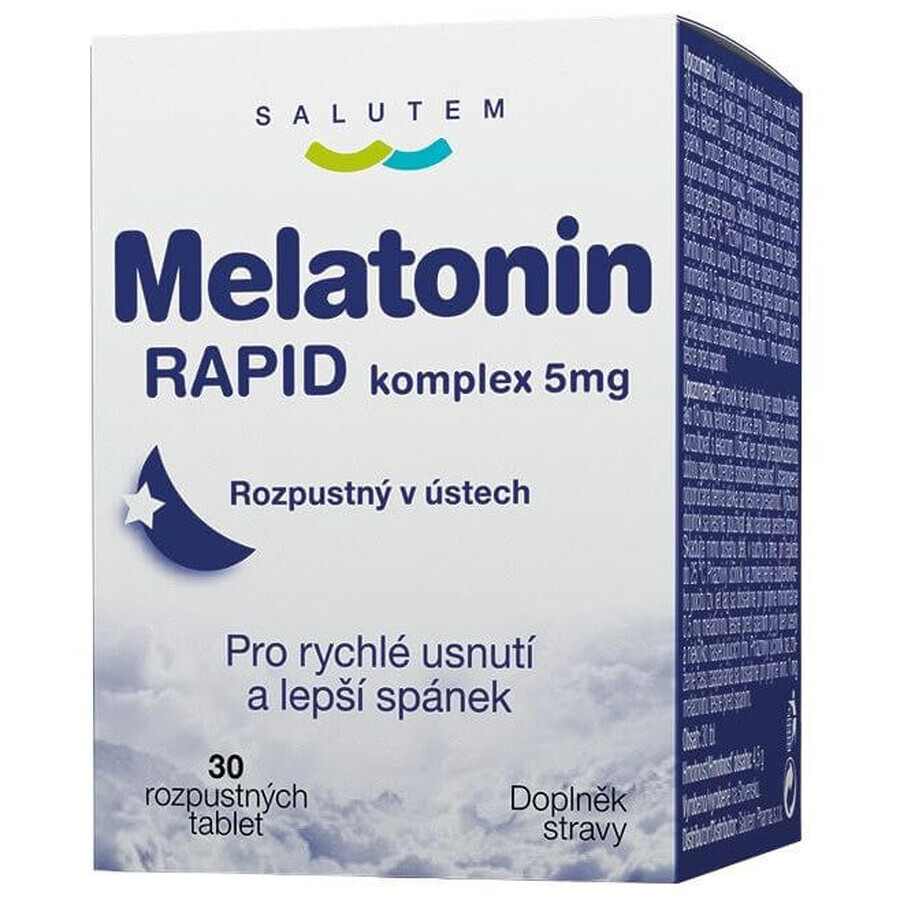 Hallo Melatonin Rapid Complex 5mg 30 Tabletten