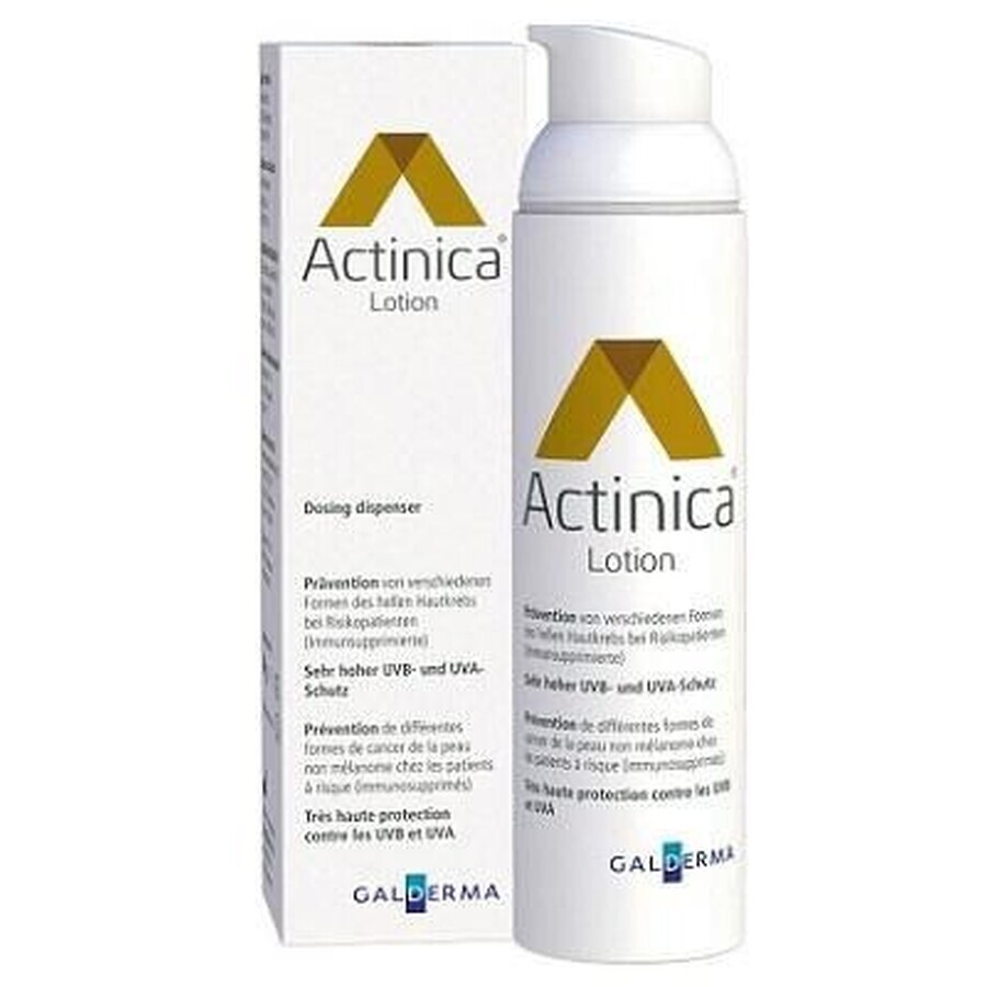 Daylong Actinica Loțiune loțiune de corp cu filtru de lumină într-o sticlă cu dozator 80 g