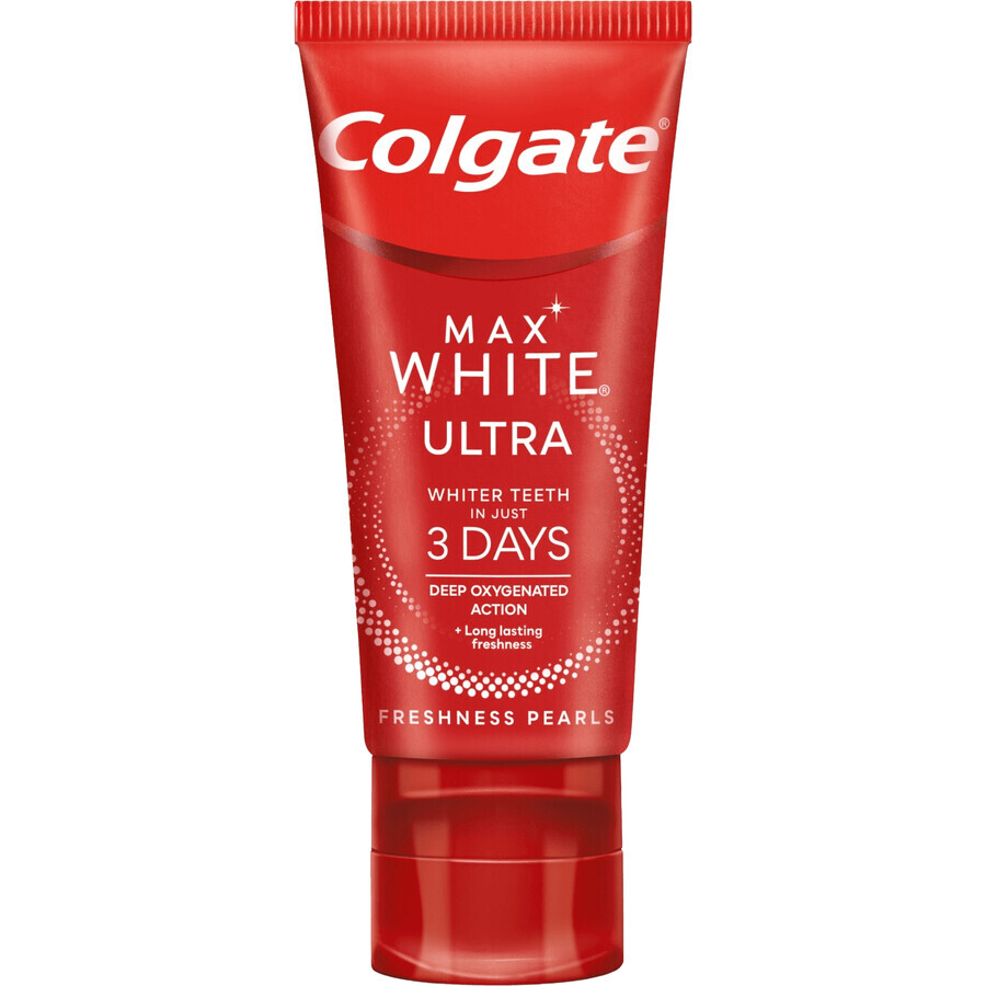 Colgate Max White Ultra Fresh Pearls aufhellende Zahnpasta 50 ml