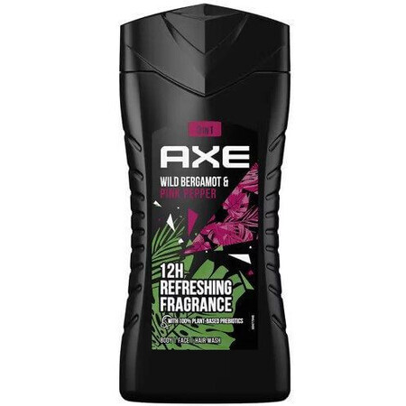 AXE Wild Wild Fresh Bergamotte & Rosa Pfeffer Duschgel für Männer 250 ml