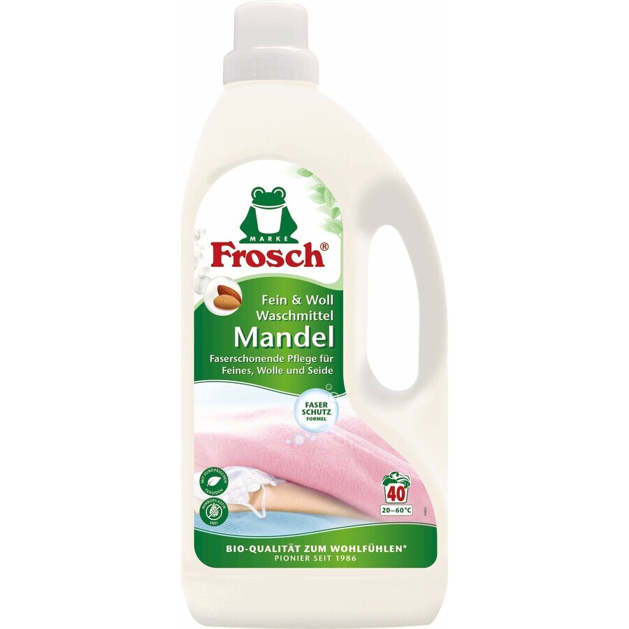 Frosch ECO detergente para lana y ropa fina Almendra 1,5 l