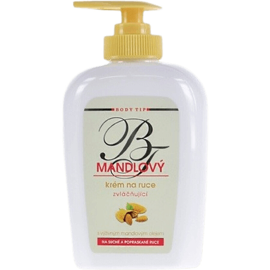 Body Tip Cremă de mâini cu ulei de migdale 300 ml