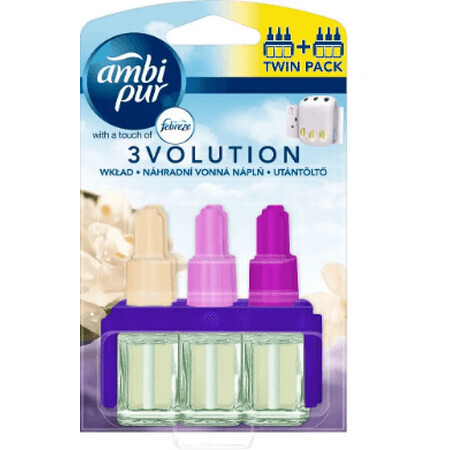 AmbiPur 3Volution Refresher Refill, Moonlight Vanilla 2 x 20 ml