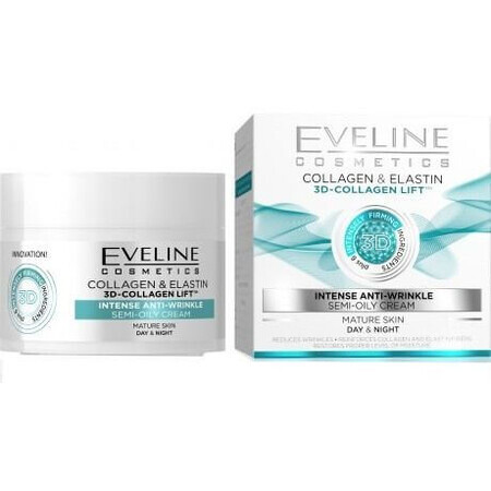 Eveline Cosmetics 3D Collagen & Elastin Tag/Nacht Creme 50 ml