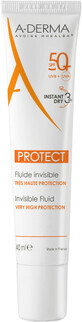 A-Derma PROTECT FLUID SPF50+ Fl&#252;ssigkeit transparent 40 ml