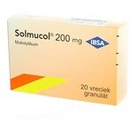 Solmucol 200 mg granule 20 pcs