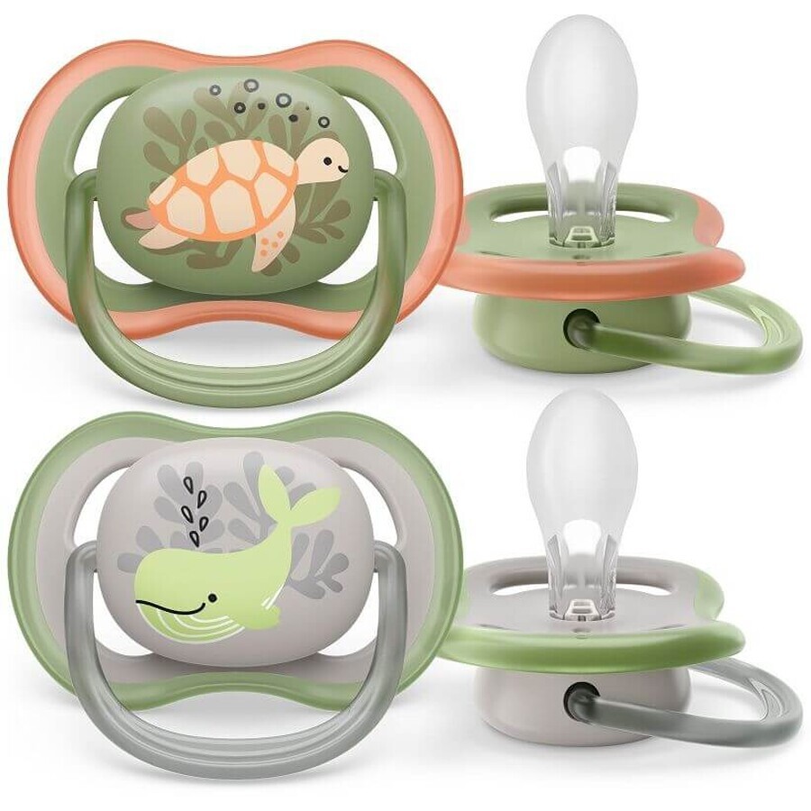 Philips Avent Ultra Air Schnuller Philips Avent Ultra Air großer Schnuller 6-18m Junge 2 Stück