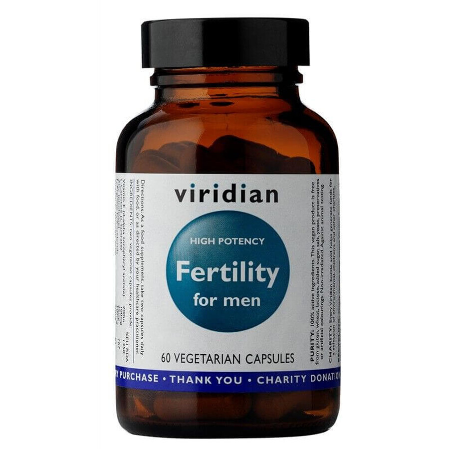 Viridian Fertility for Men 60 gélules