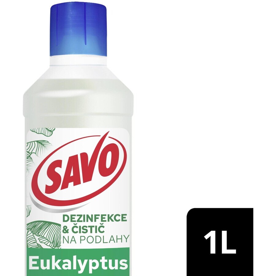 Savo BotaniTech desinfectiemiddel en vloerreiniger 1 liter