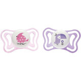 Chicco Physio Light silicone bird/tukan pacifier 2-6m+ 2 pcs