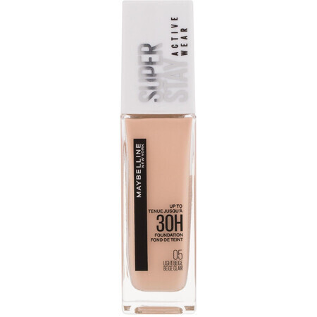 Maybelline New York SuperStay Active Wear 05 Light Beige Langanhaltendes Makeup mit hoher Deckkraft Lidschatten 30 ml