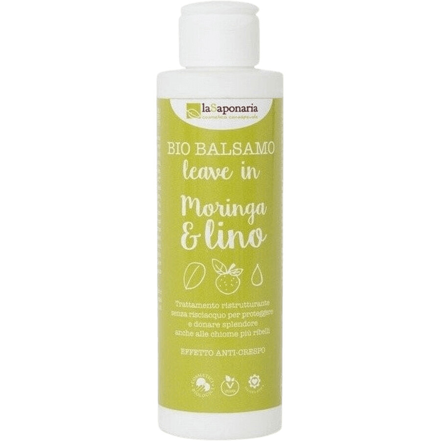 LaSaponaria Leave-in Conditioner mit Moringa und Bio-Leinöl 150 ml