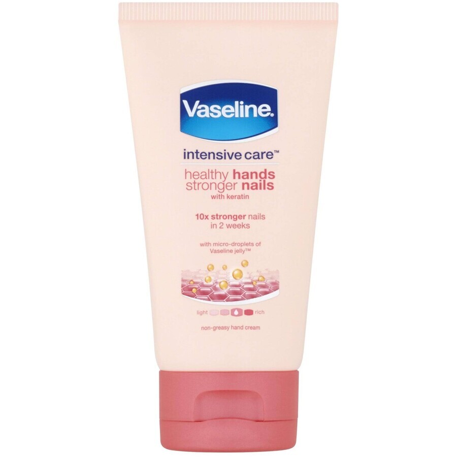 Vaseline Intensive Pflege Feuchtigkeitscreme für Hände und Nägel 75 ml