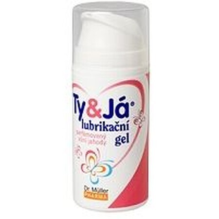 Dr.Muller Ty&Já Gel lubrifiant parfumat cu aromă de căpșuni 100 ml