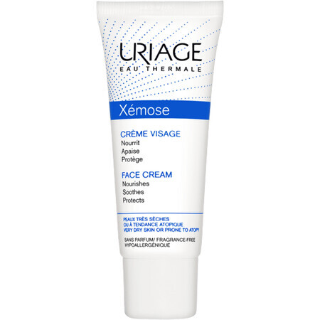 Uriage Xémose Crème Visage Cremă facială hrănitoare pentru ten uscat și atopic 40 ml