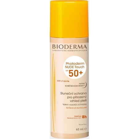 Bioderma Photoderm Photoderm NUDE Touch SPF50 + leichtes Färbefluid 40 ml