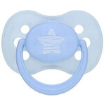 Canpol babies ciuccio simmetrico in silicone 0-6m blu pastello