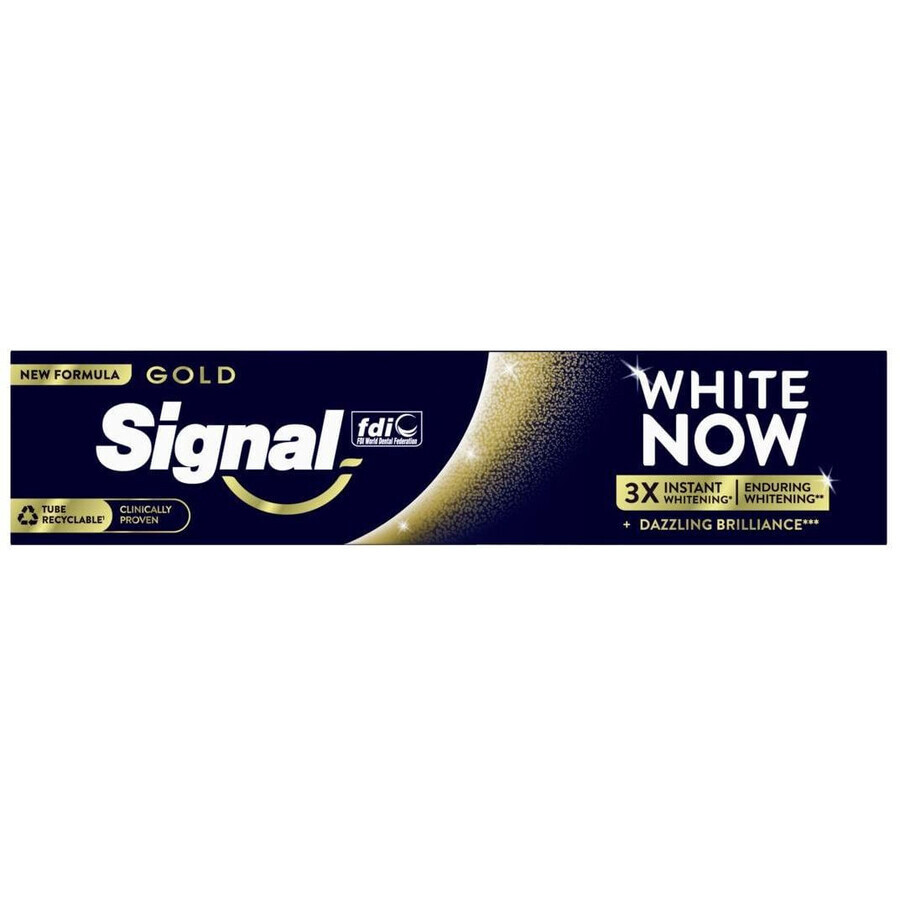 Zahnpasta Signal White Now Gold 75 ml