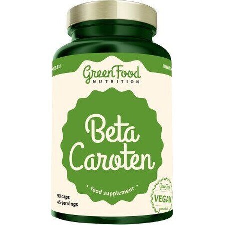 GreenFood Nutrition GreenFood Beta Caroteen 90 capsules