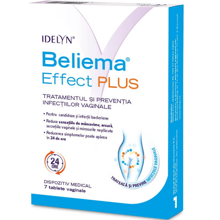 Beliema Idelyn Effect Plus, 7 Vaginaltabletten, Stada