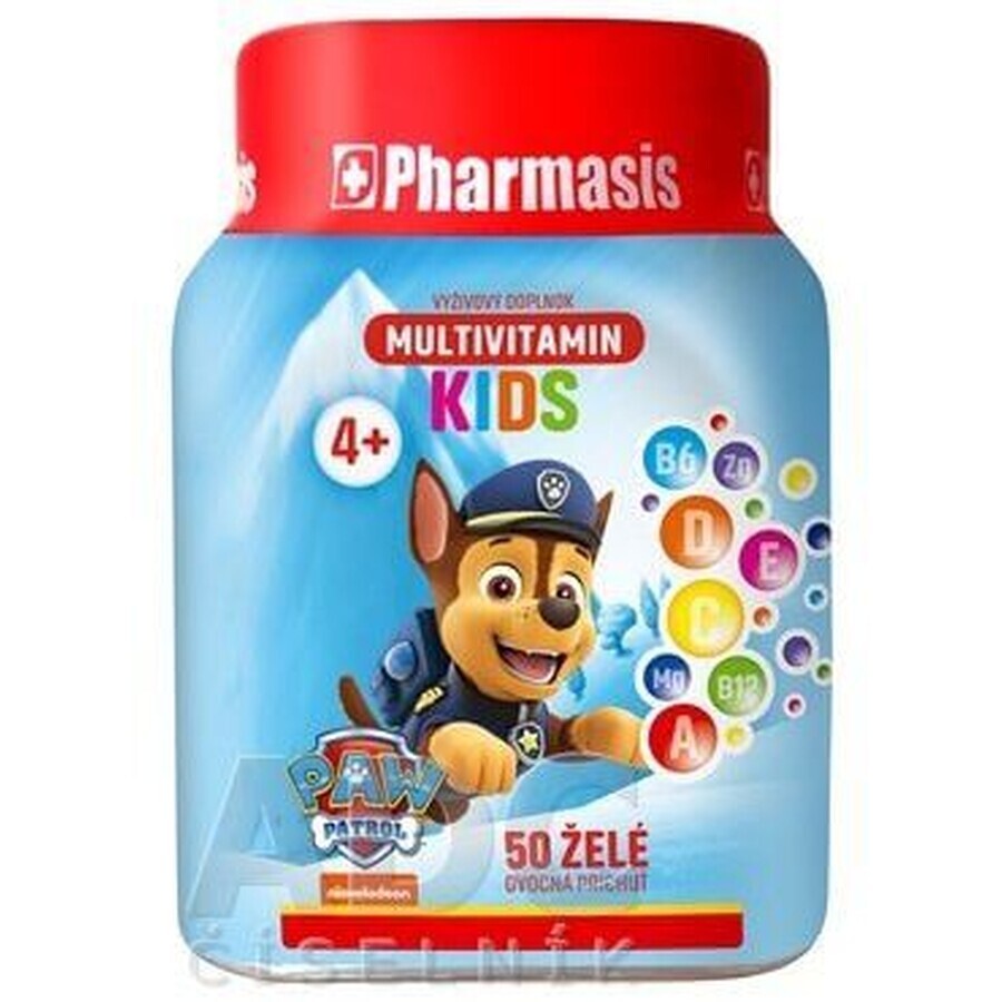 Pharmasis Multivitaminico Bambini Paw Patrol Paw Patrol - blu 50 pz.