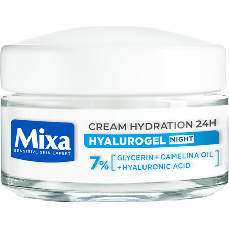 Mixa Hyalurogel Cremă hidratantă de noapte 50 ml