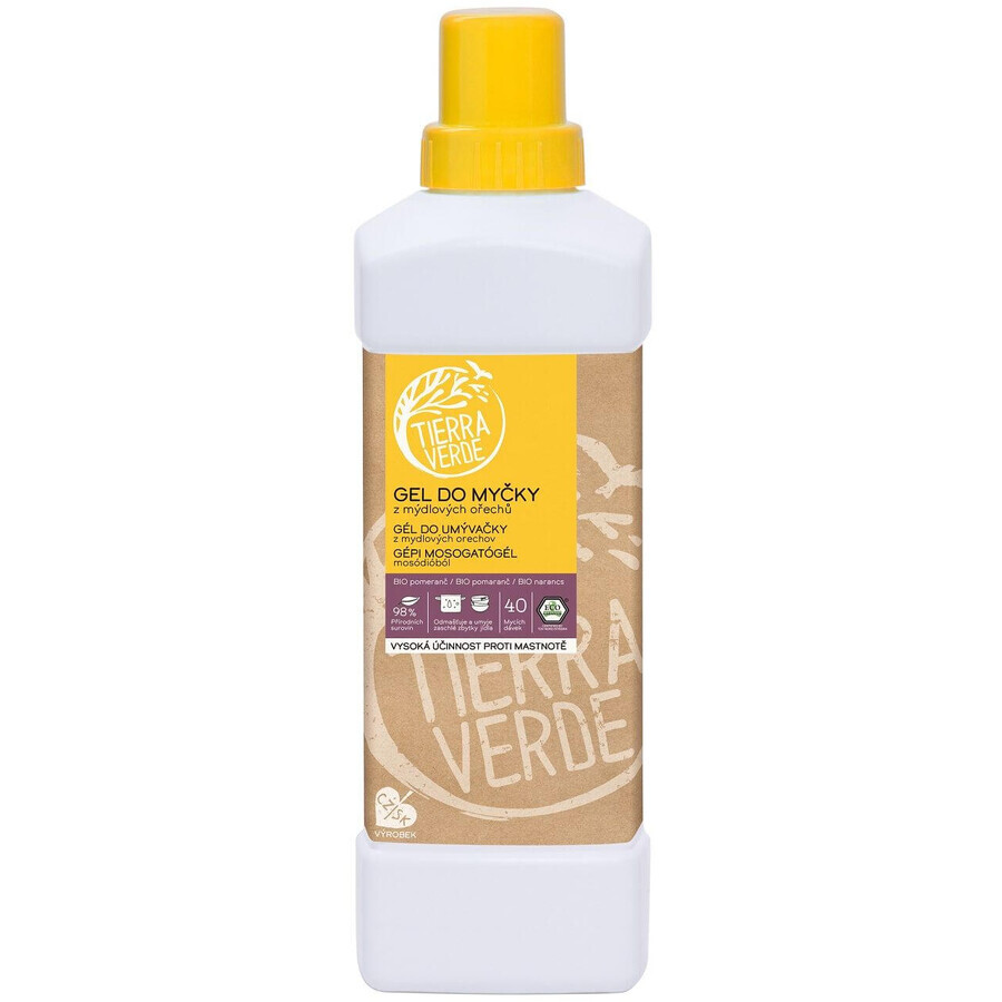 Tierra Verde Gel lavastoviglie biologico BIO arancio 1 litro