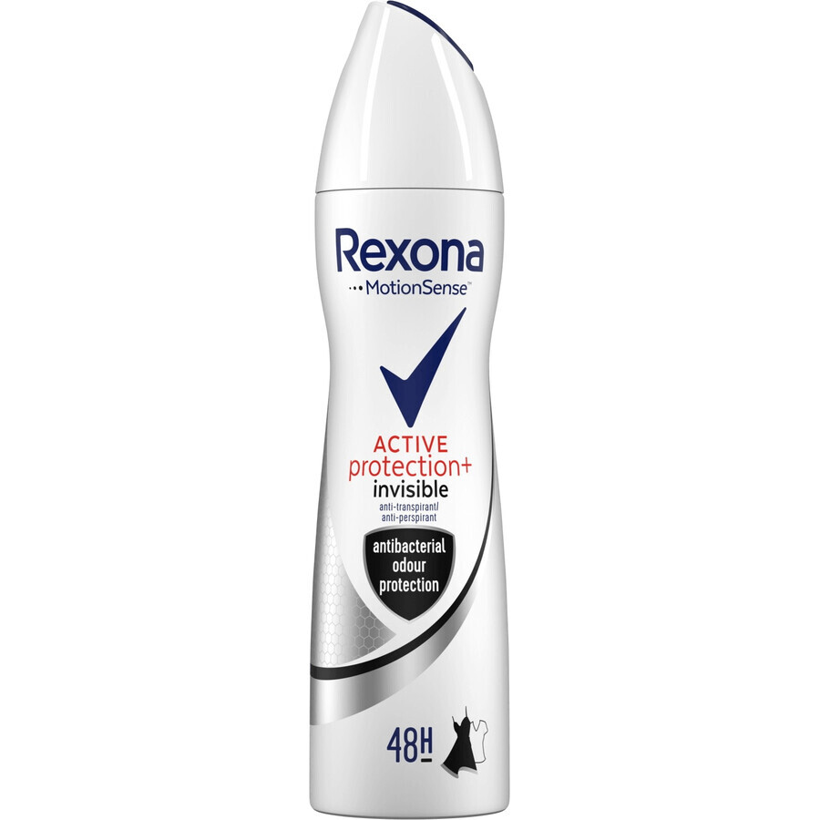 Rexona Active Protection+ Unsichtbares Antitranspirant Deodorant Spray für Frauen 150 ml