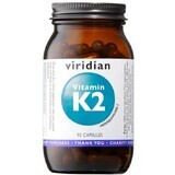 Viridian Vitamine K2, 90 gélules