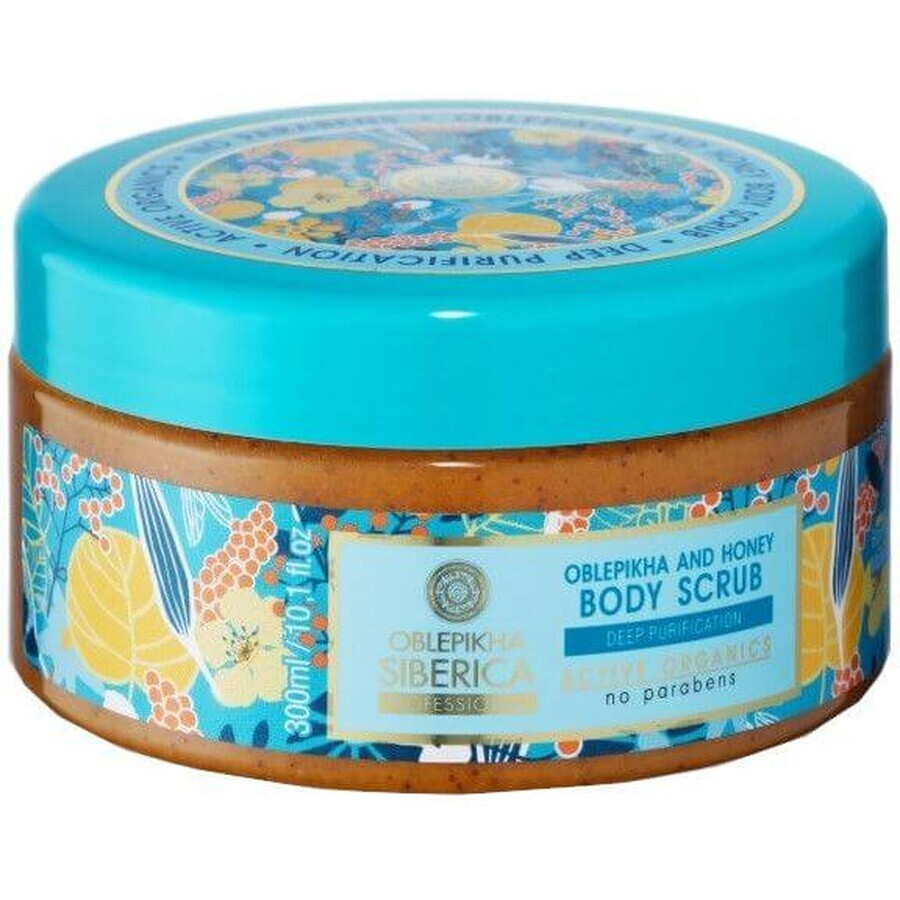 Natura Siberica Sea Buckthorn Honey Body Scrub 300ml 1 x 120 ml