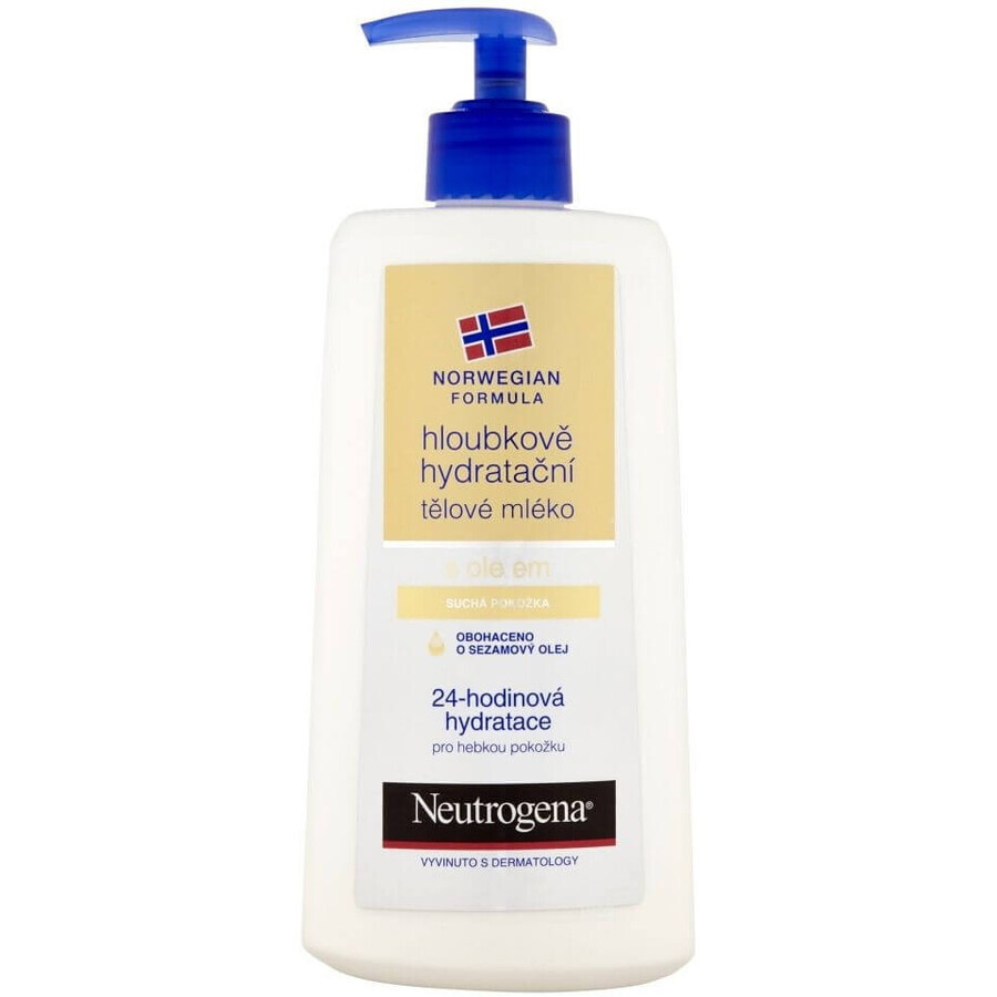 Neutrogena NR Loțiune de corp cu ulei pentru hidratare profundă, 400 ml