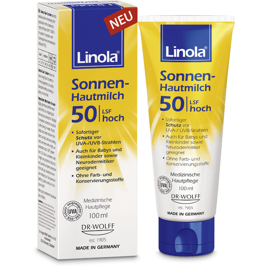 Linola Sonnenlotion SPF50 100 ml