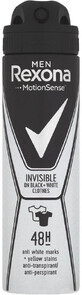 Rexona Men Deodorant Unsichtbar Schwarz+Wei&#223; 150 ml