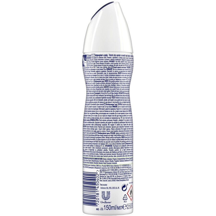 Rexona Aloë vera antitranspiratiespray 72H 150 ml