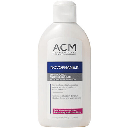 Laboratoire ACM Novophane shampoo contro la forfora e la desquamazione cronica del cuoio capelluto 300 ml