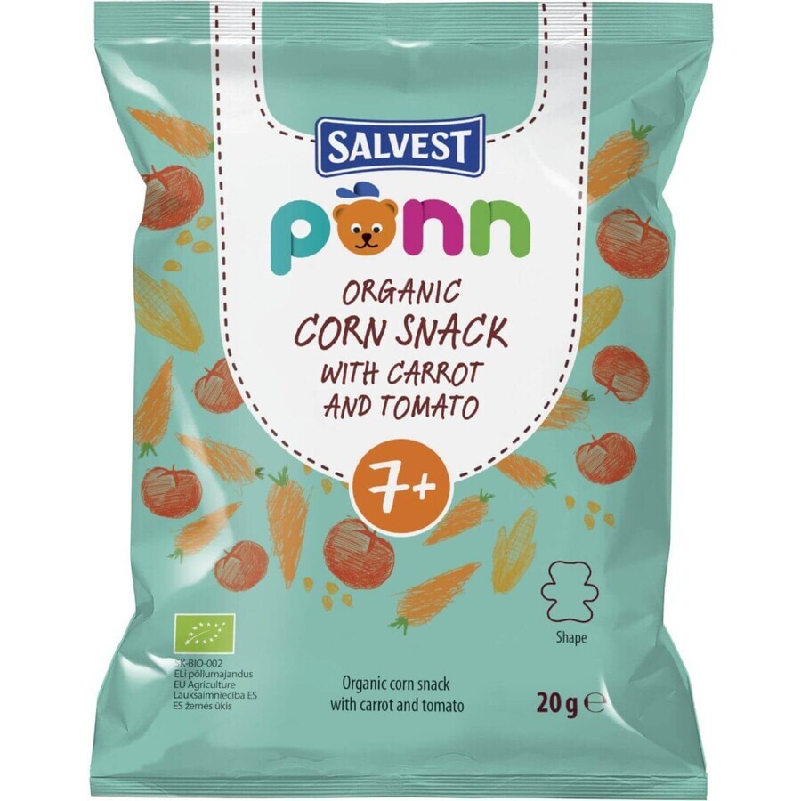 Salvest Põnn Bio-Tomatenchips, 1 x 20 g