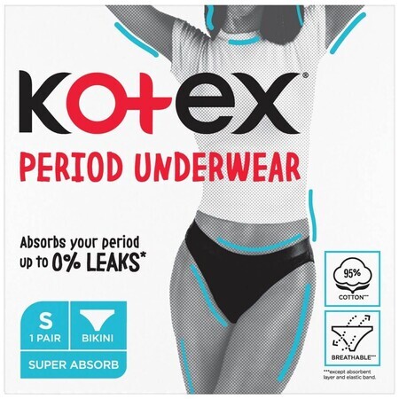 Kotex Lenjerie menstruală S