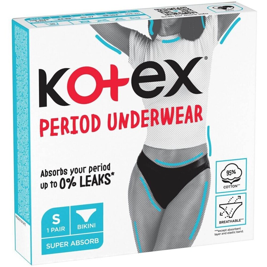 Kotex Lenjerie menstruală S