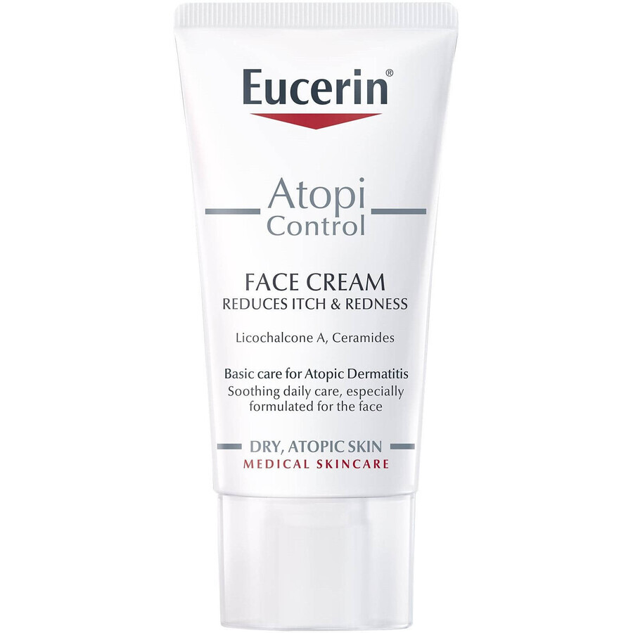 Eucerin AtopiControl Cremă facială pentru piele uscată 50 ml