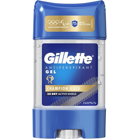 Gillette Champion Gold Gel antitraspirante 70 ml