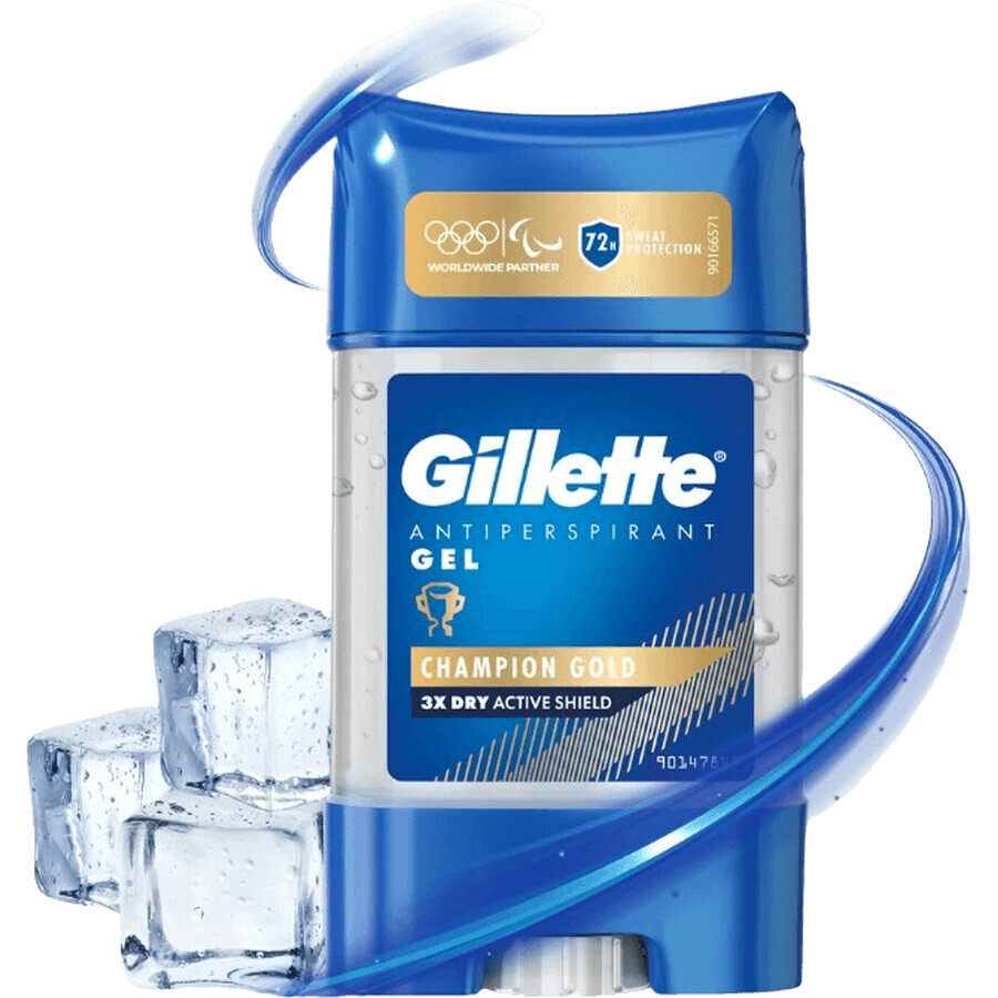 Gillette Champion Gold Gel antitraspirante 70 ml