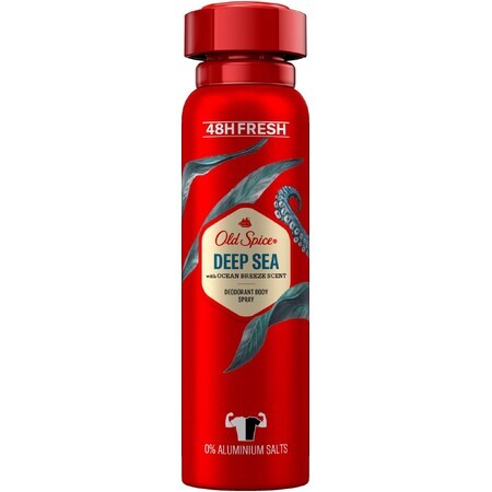 Old Spice Deep Sea Deodorant Spray agli agrumi e fiori di mare 150 ml