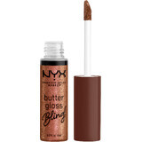 NYX Professional Makeup Butter Gloss luciu de buze bling 08 HU$TLA