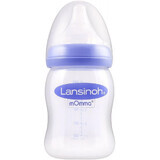 Lansinoh Babyflasche mit NaturalWave Schnuller (Slow Flow SF) 160 ml